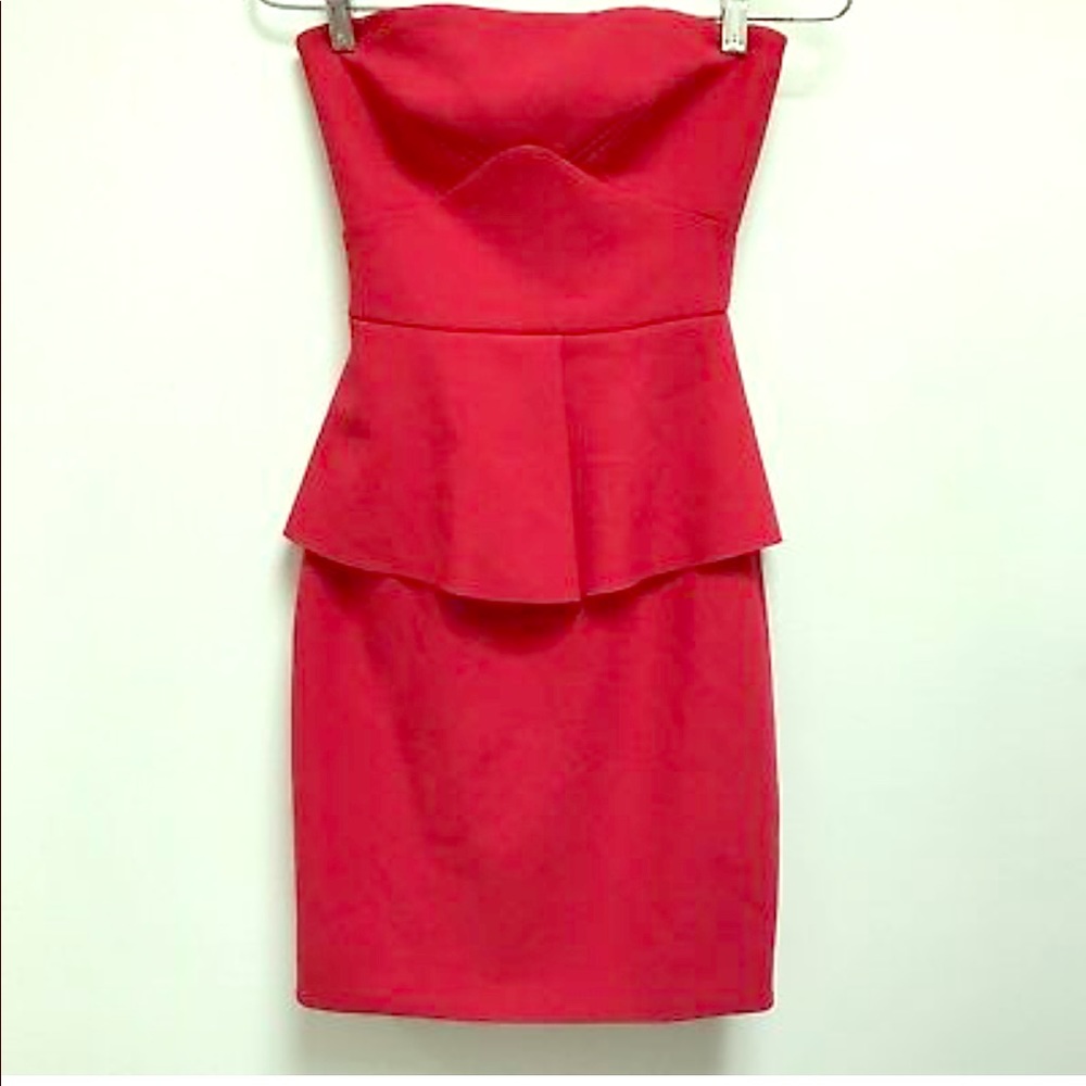 Elizabeth and James ‘Laurel’ Strapless Dress NWT